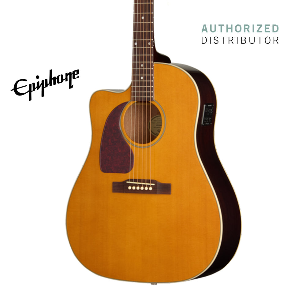 Epiphone J-45 Studio EC Left-handed Acoustic-electric Guitar - Natural