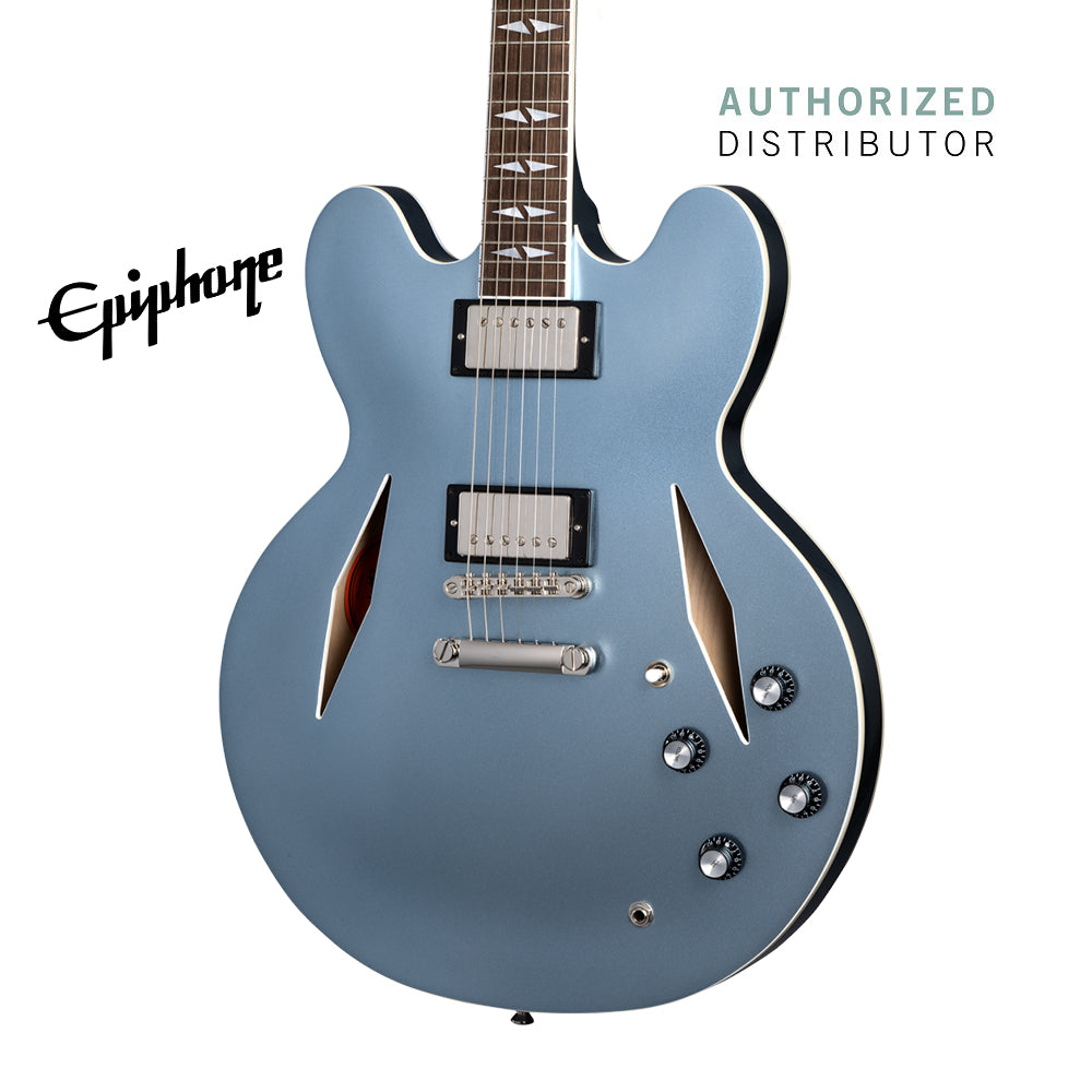 Epiphone Dave Grohl DG-335 Semi-hollowbody Electric Guitar - Pelham Blue
