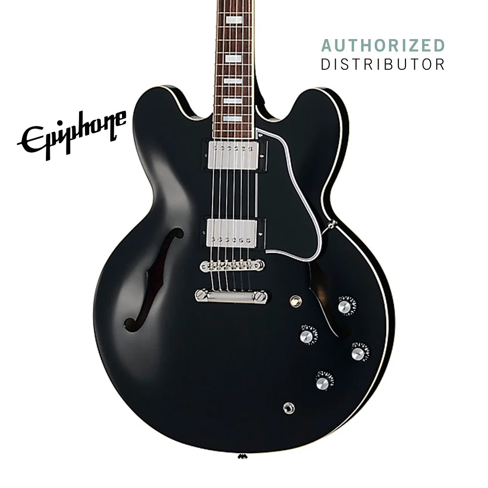 Epiphone 1962 ES-335 Reissue Semi-hollowbody Guitar- Aged Ebony