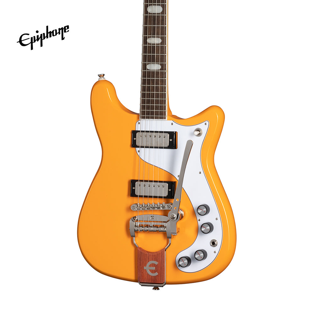 Epiphone 150th Anniversary Crestwood Custom Electric Guitar, Case Included - California Coral