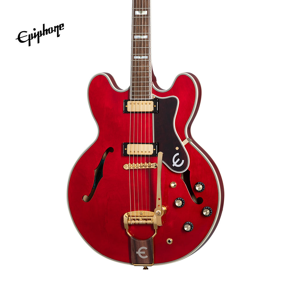 Epiphone 150th Anniversary Sheraton Semi-hollowbody Electric Guitar, Case Included - Cherry