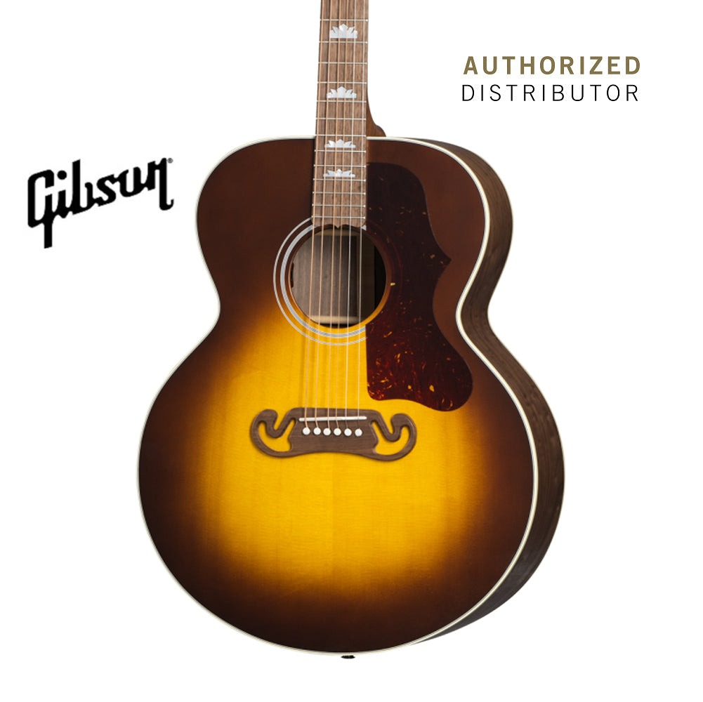 GIBSON SJ-200 STUDIO WALNUT ACOUSTIC-ELECTRIC GUITAR - SATIN WALNUT BURST (SJ200)