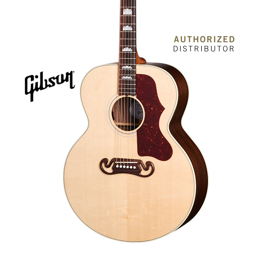 GIBSON ACOUSTIC SJ-200 STUDIO ROSEWOOD ACOUSTIC-ELECTRIC GUITAR - NATURAL WTH GLOSS TOP