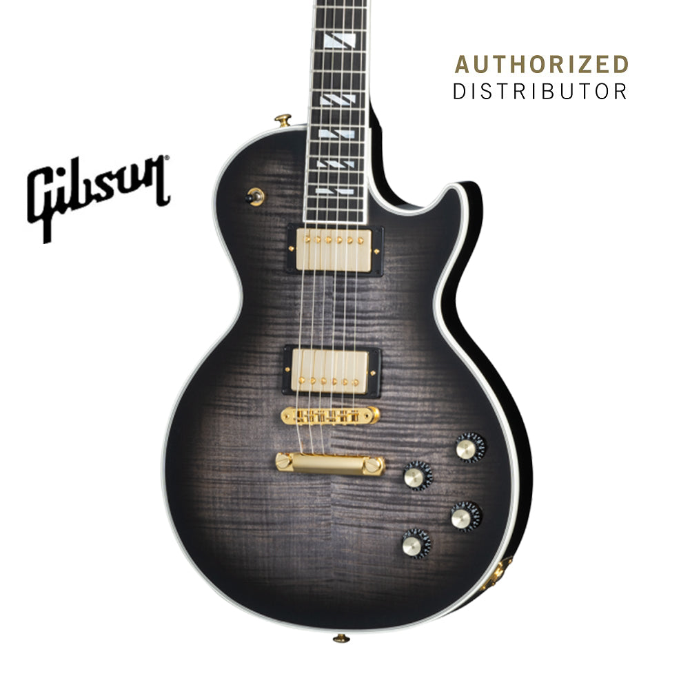 GIBSON LES PAUL SUPREME ELECTRIC GUITAR - TRANS EBONY BURST