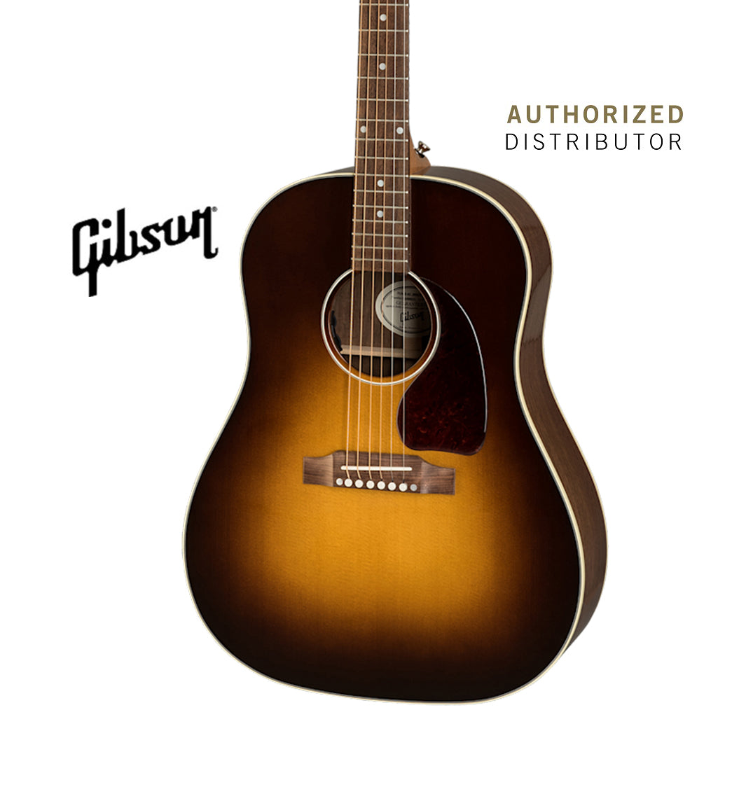 GIBSON ACOUSTIC J-45 STUDIO WALNUT ACOUSTIC-ELECTRIC GUITAR - WALNUT BURST