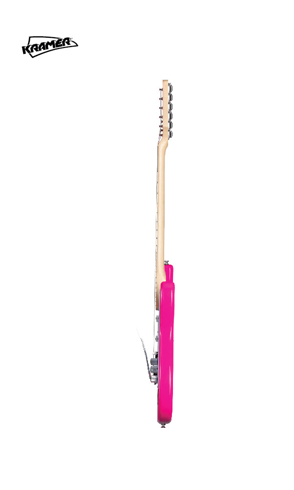 Kramer Focus VT-211S Electric Guitar - Hot Pink