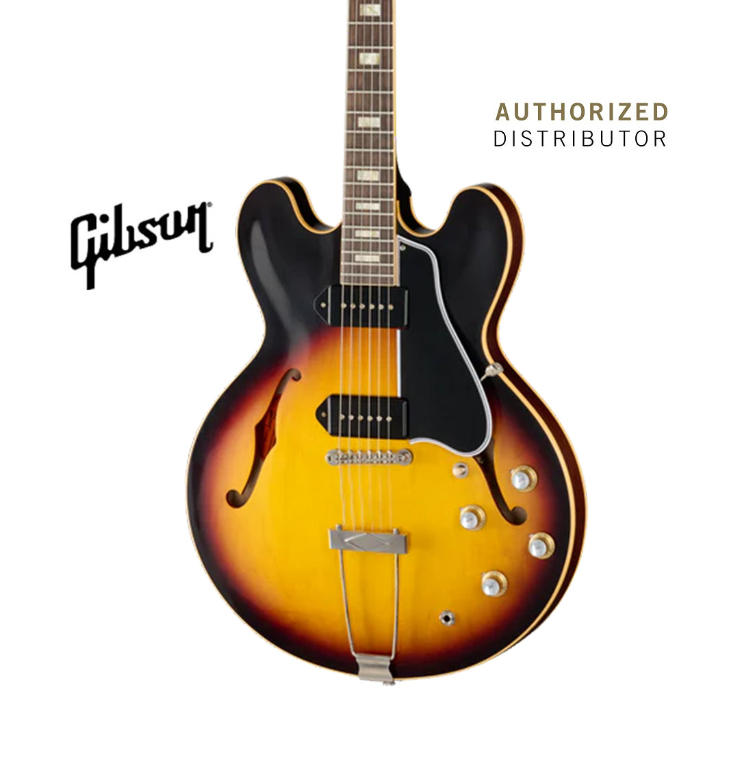 GIBSON CUSTOM 1962 ES-330 REISSUE ELECTRIC GUITAR - VINTAGE BURST, VOS
