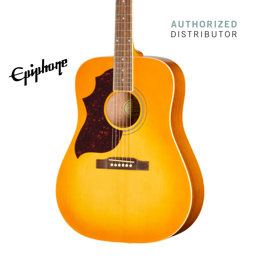 Epiphone Hummingbird Tribute Left-handed Acoustic Guitar - Heritage Cherry Sunburst