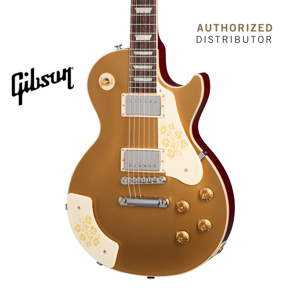 GIBSON MARY FORD LES PAUL STANDARD ELECTRIC GUITAR - GOLD TOP WITH CHERRY BACK