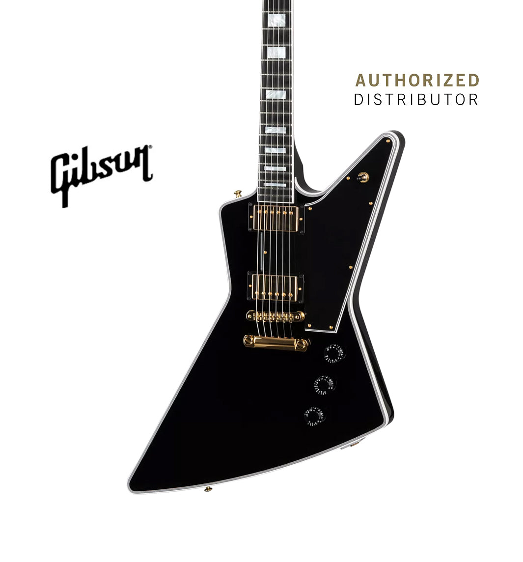 GIBSON CUSTOM EXPLORER CUSTOM ELECTRIC GUITAR - EBONY