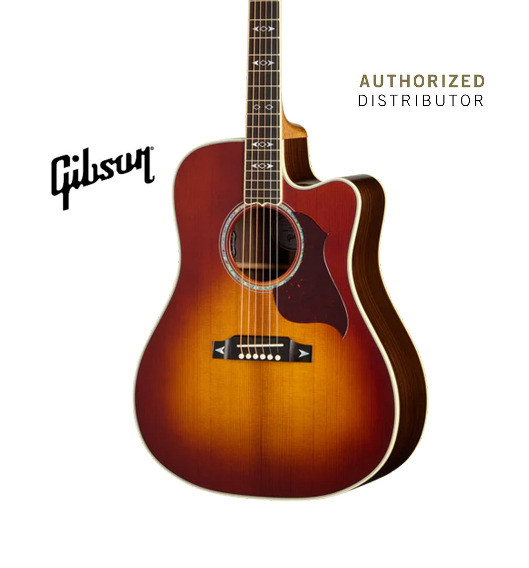 GIBSON SONGWRITER RECORDING ARTIST EC ACOUSTIC-ELECTRIC GUITAR - ROSEWOOD BURST