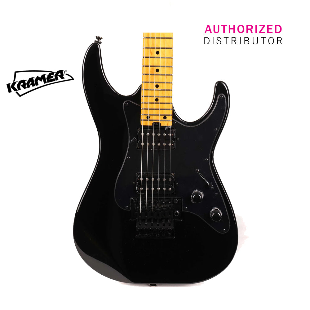Kramer Volante HHFR Electric Guitar with Premium Bag - Intruder Black