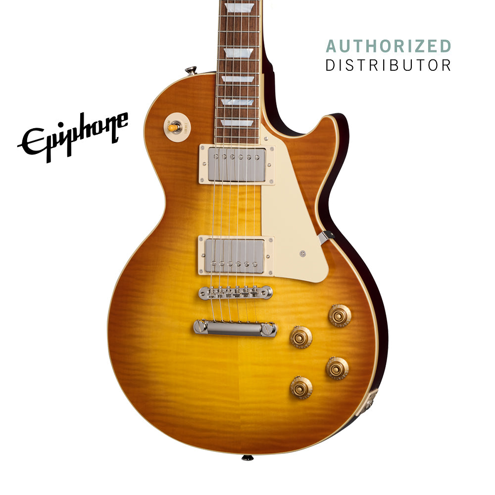 (Epiphone Inspired by Gibson Custom) Epiphone 1959 Les Paul Standard Electric Guitar - Iced Tea