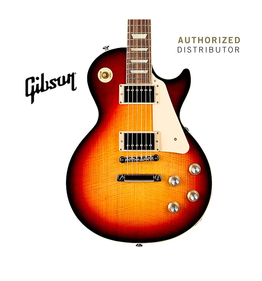GIBSON USA LIMITED EDITION LES PAUL STANDARD '60S AAA FLAME TOP ELECTRIC GUITAR - TRI-BURST