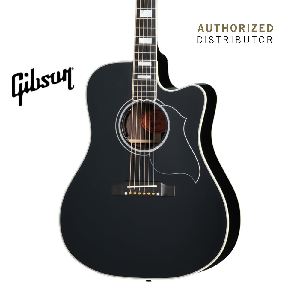 GIBSON SONGWRITER EC CUSTOM ACOUSTIC-ELECTRIC GUITAR - EBONY