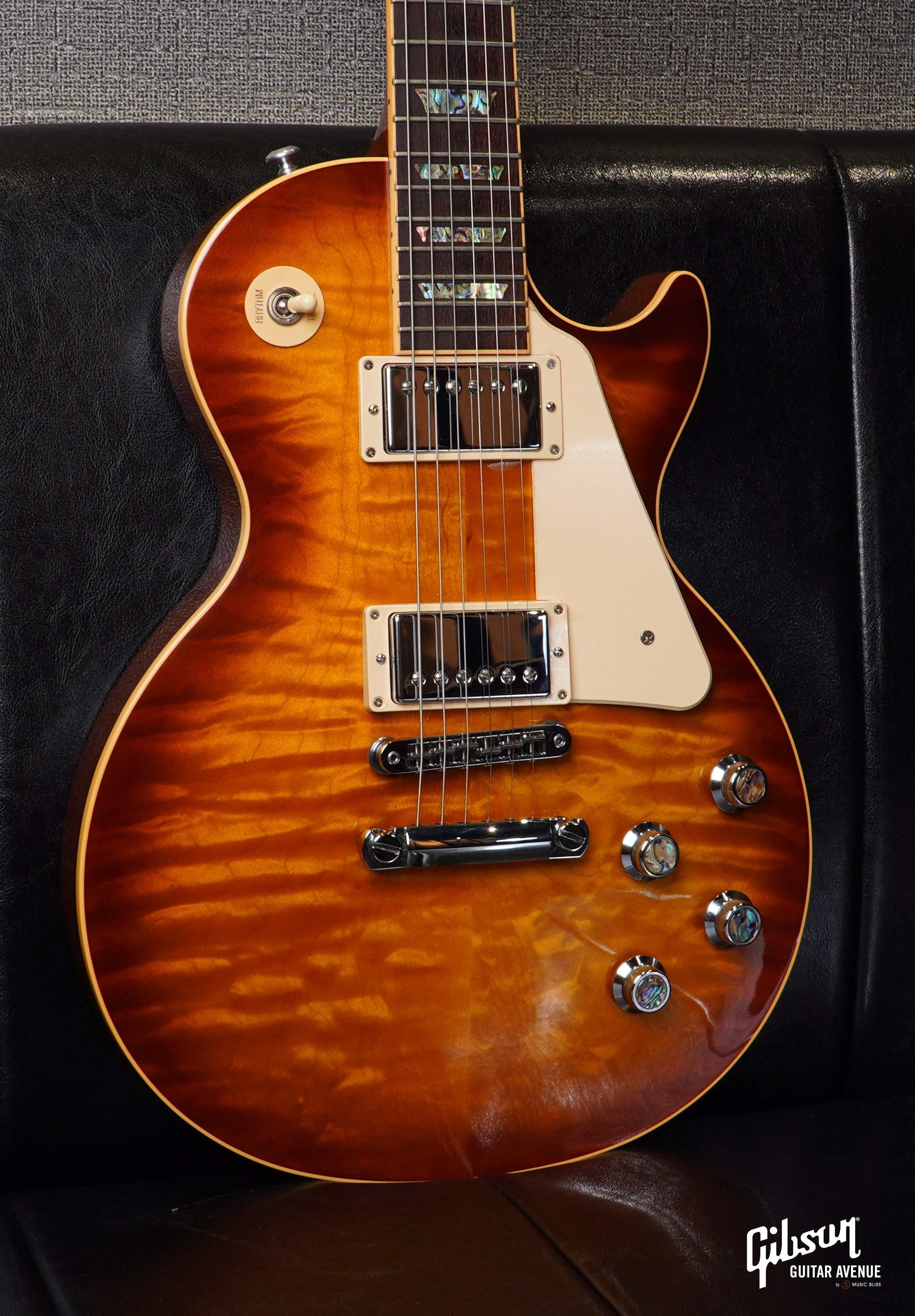 GIBSON 2015 LES PAUL STANDARD PREMIUM QUILT HONEYBURST PERIMETER [Used