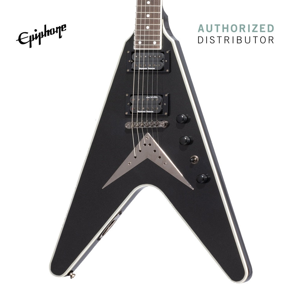 Epiphone Dave Mustaine Flying V Custom Electric Guitar - Black