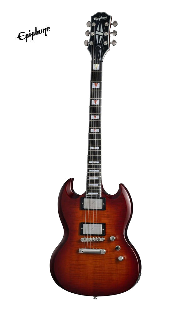 Epiphone SG Prophecy Electric Guitar - Aged Bengal Tiger Burst