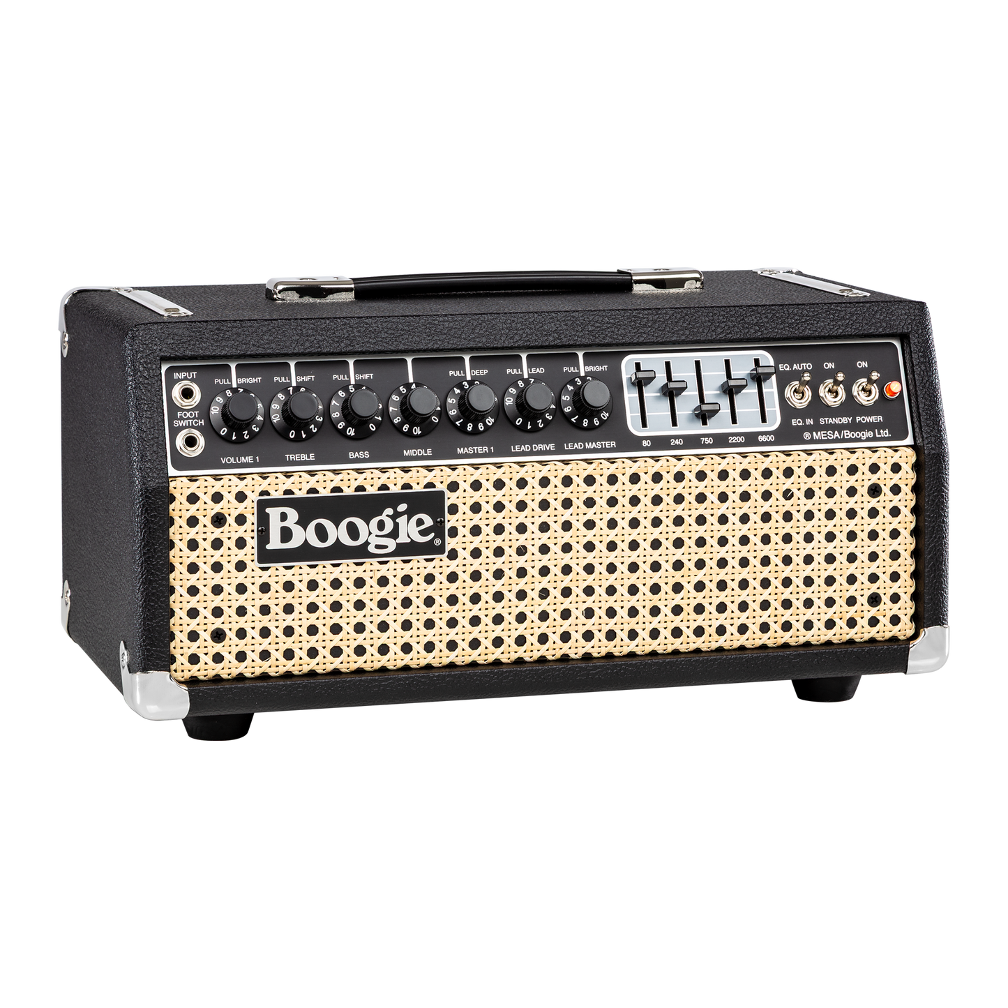 Mesa/Boogie Mark IIC+ HRG 100-watt Amplifier Head - Black with Wicker Grille