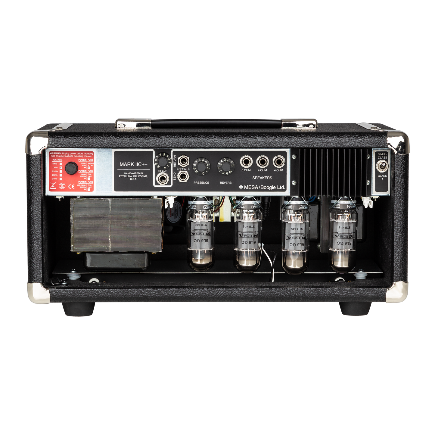 Mesa Boogie Mark IIC++ Head - UK - Black Bronco - Black Grille