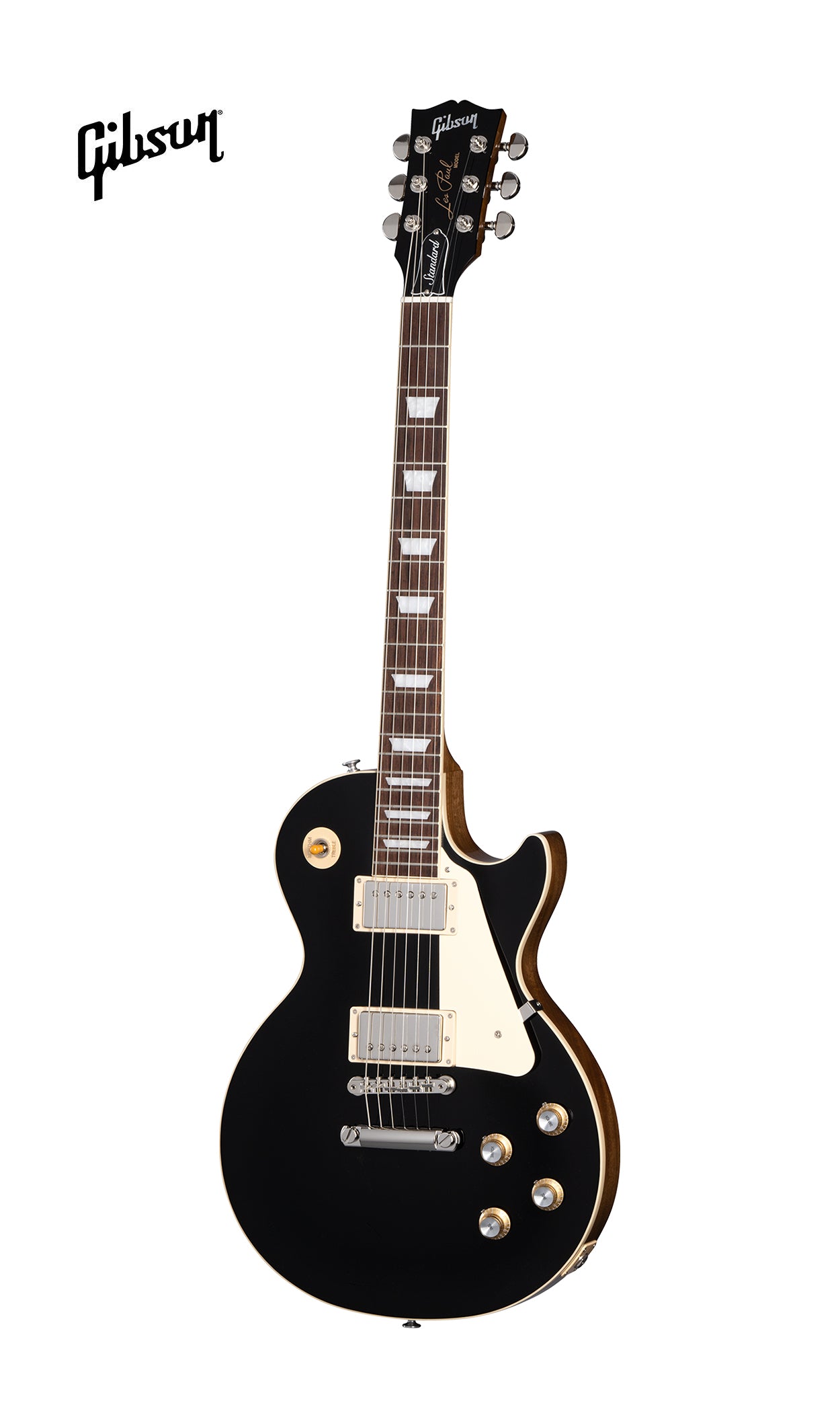 GIBSON LES PAUL STANDARD 60S PLAIN TOP ELECTRIC GUITAR - EBONY