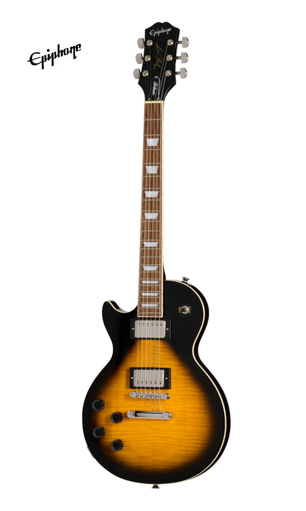 Epiphone Les Paul Tribute Plus Left-handed Electric Guitar - Vintage Sunburst