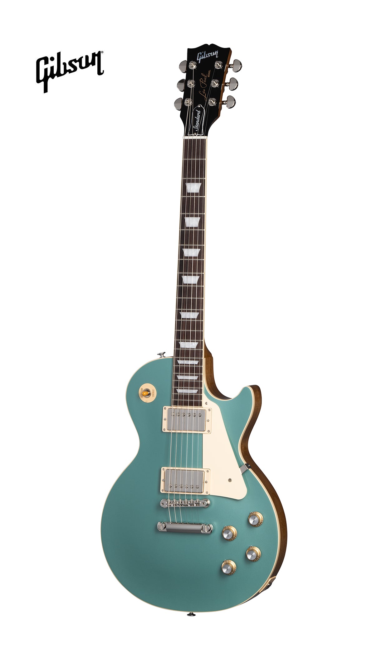 GIBSON LES PAUL STANDARD 60S PLAIN TOP ELECTRIC GUITAR - INVERNESS GREEN