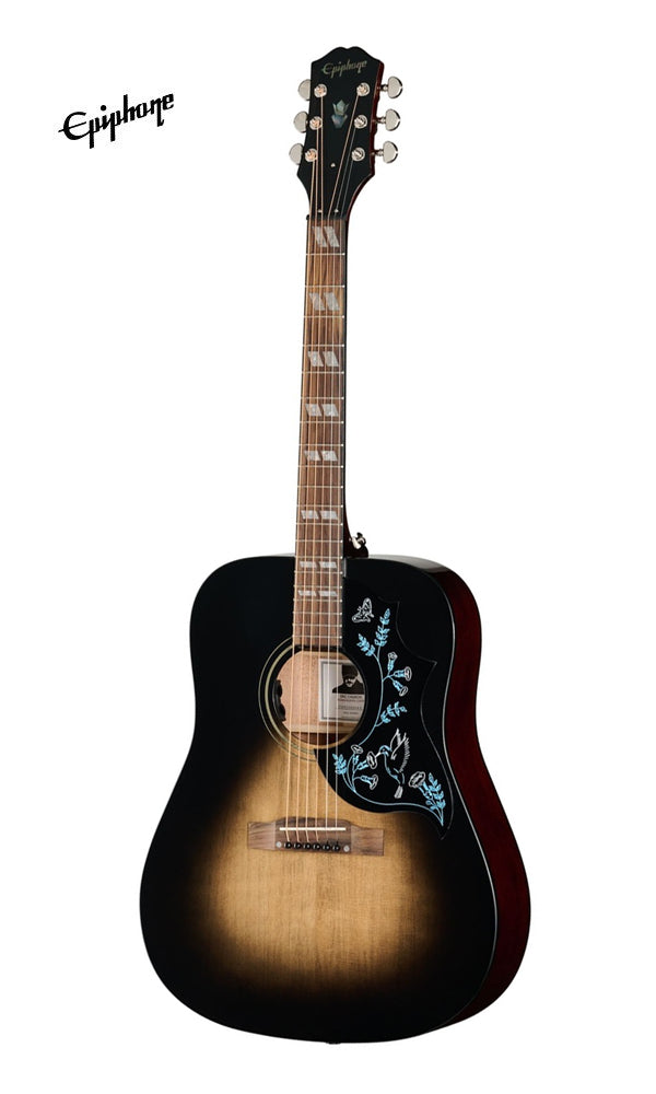 Epiphone Eric Church Hummingbird Dark Studio Acoustic-electric Guitar - Cobra Burst