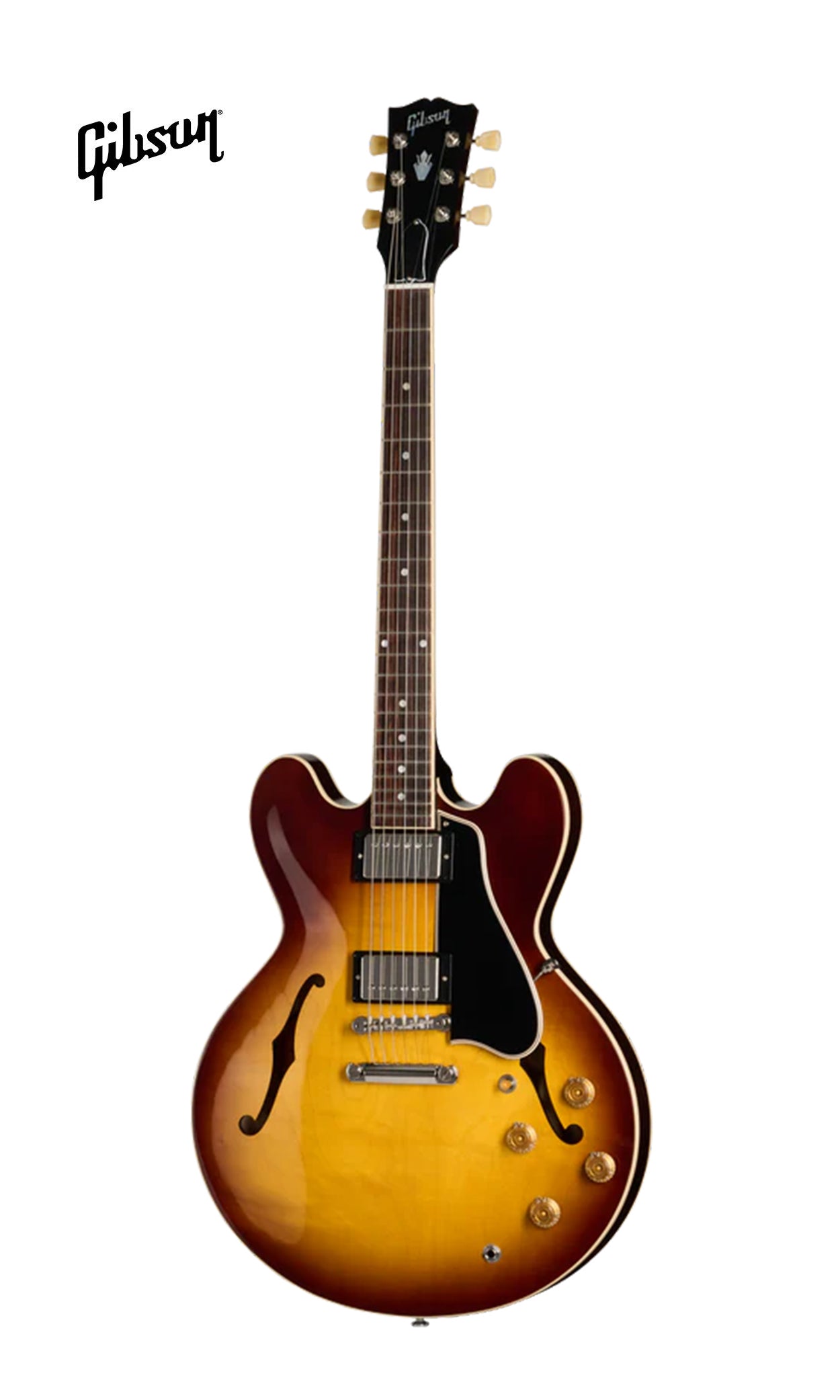 GIBSON ES-335 50S SEMI-HOLLOWBODY ELECTRIC GUITAR - VINTAGE TOBACCO BURST (ES335)