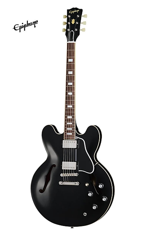 Epiphone 1962 ES-335 Reissue Semi-hollowbody Guitar- Aged Ebony