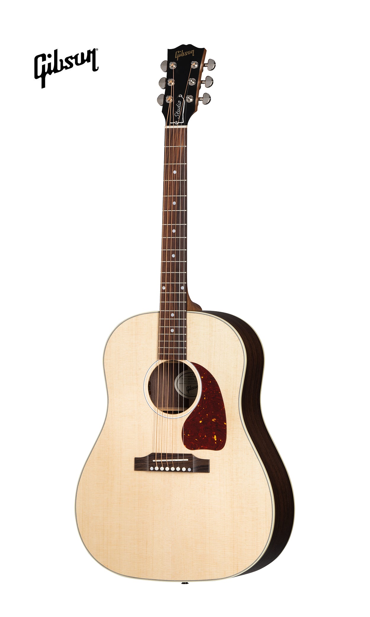 GIBSON J-45 STUDIO ROSEWOOD ACOUSTIC-ELECTRIC GUITAR - SATIN NATURAL (J45)