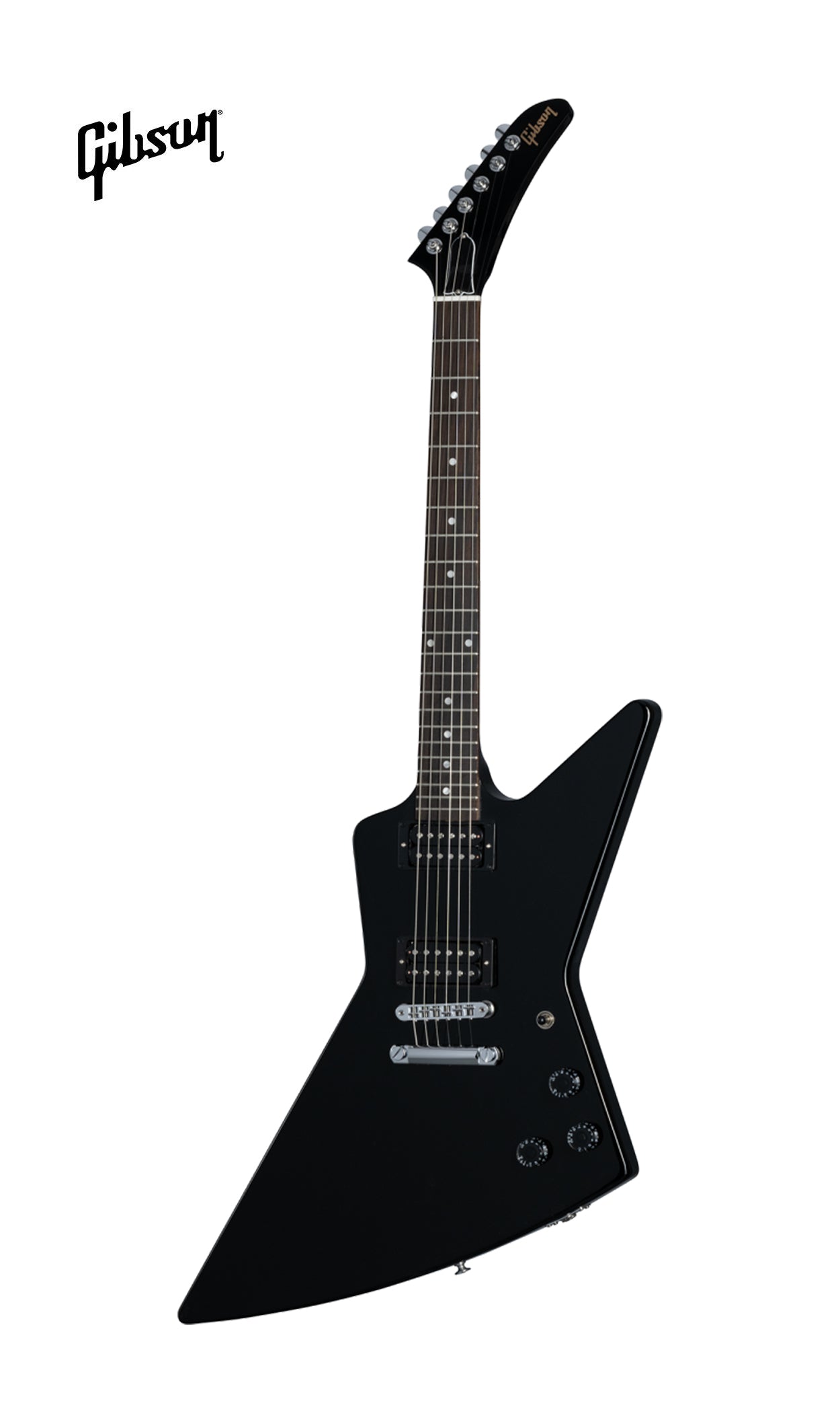 GIBSON 80S EXPLORER SOLIDBODY ELECTRIC GUITAR - EBONY