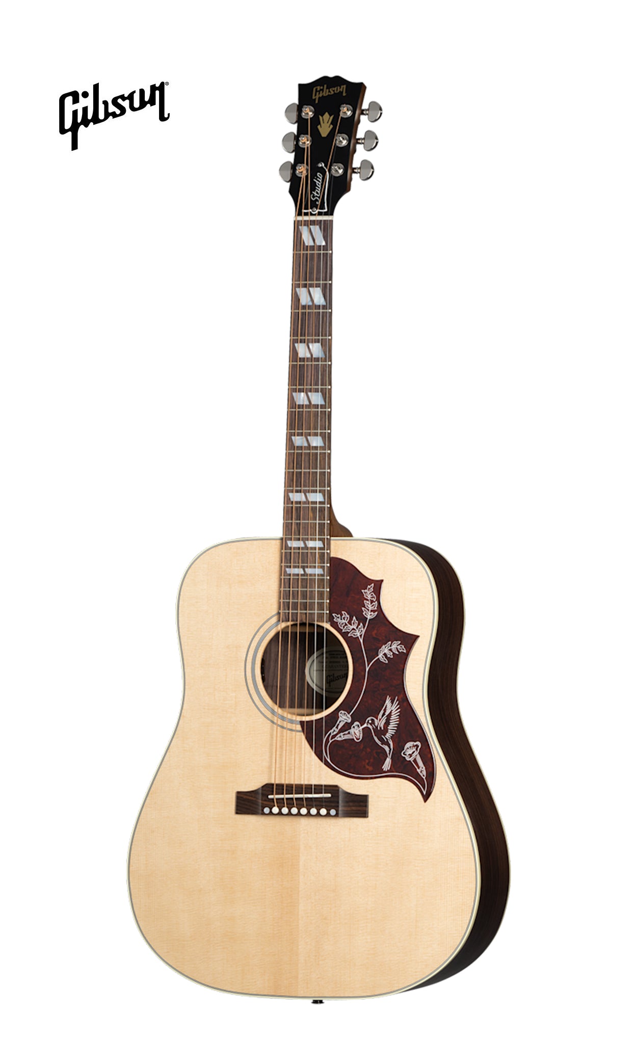 GIBSON ACOUSTIC HUMMINGBIRD STUDIO ROSEWOOD ACOUSTIC-ELECTRIC GUITAR - NATURAL