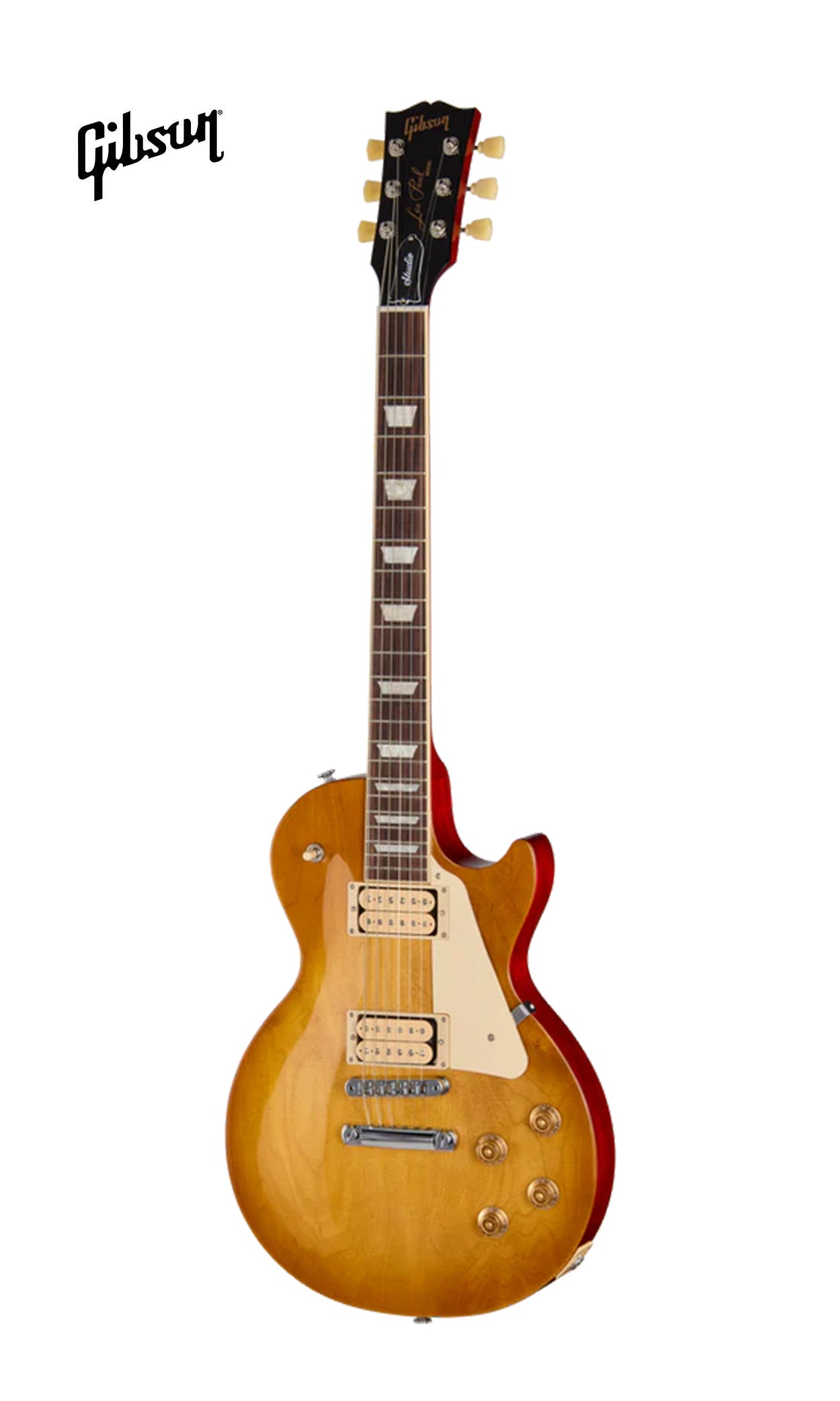 GIBSON LES PAUL STUDIO DOUBLE TROUBLE ELECTRIC GUITAR - DIRTY LEMON BURST