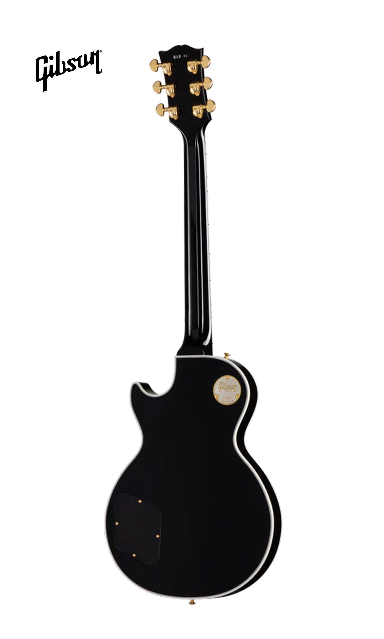 GIBSON CUSTOM LES PAUL CUSTOM LONG SCALE ELECTRIC GUITAR - EBONY