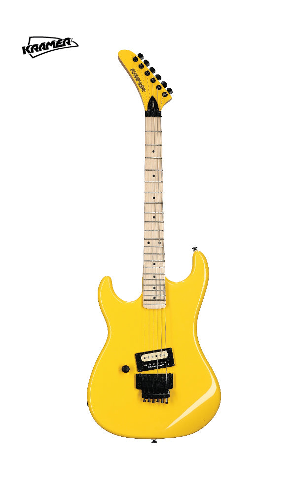 Kramer Baretta Left-handed Electric Guitar - Bumblebee Yellow