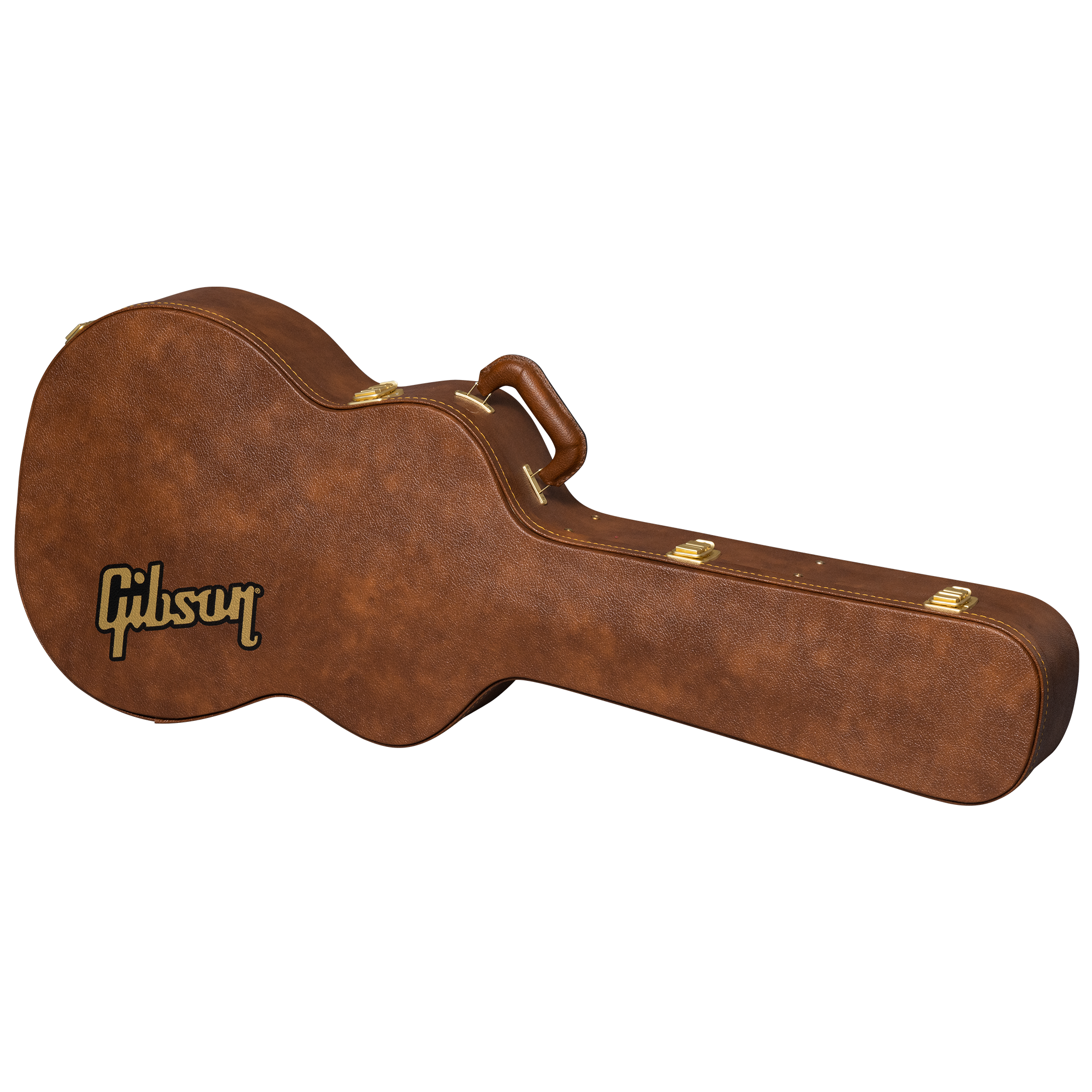 GIBSON ACCESSORIES SMALL-BODY ACOUSTIC ORIGINAL HARDSHELL CASE - BROWN (ASLGCASE-ORG)