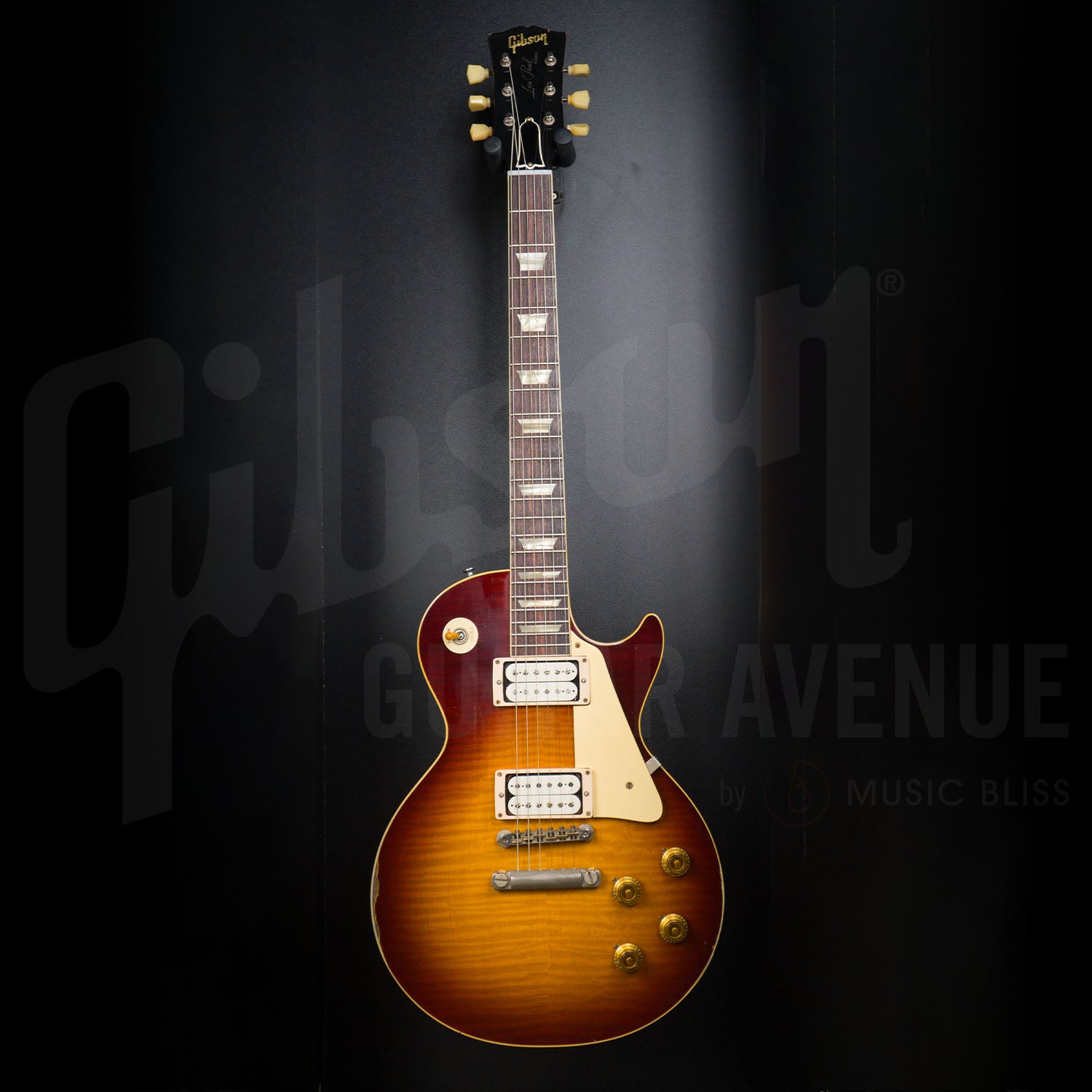 GIBSON CUSTOM LIMITED 59 LES PAUL STANDARD BOTB 78 MURPHY LAB LIGHT AGED NH CUSTOM FINISH
