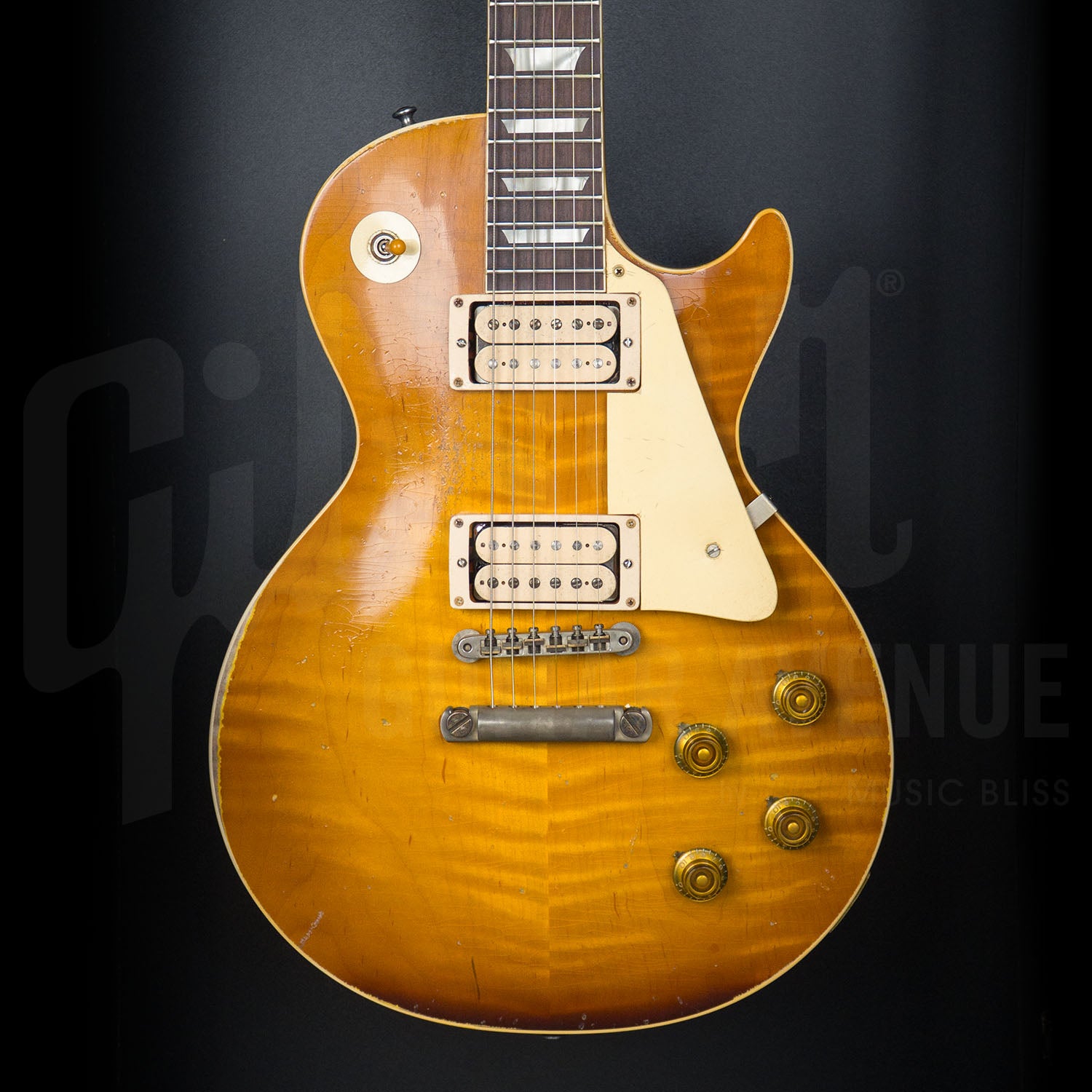 GIBSON CUSTOM LIMITED 59 LES PAUL STANDARD BOTB 86 MURPHY LAB HEAVY AGED NH CUSTOM FINISH