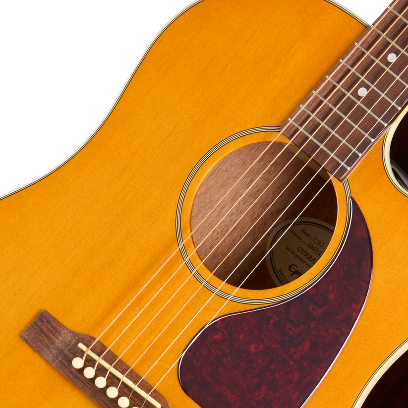 Epiphone J-45 Studio EC Acoustic-Electric Guitar - Antique Natural
