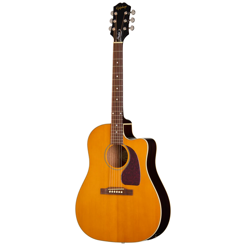 Epiphone J-45 Studio EC Acoustic-Electric Guitar - Antique Natural