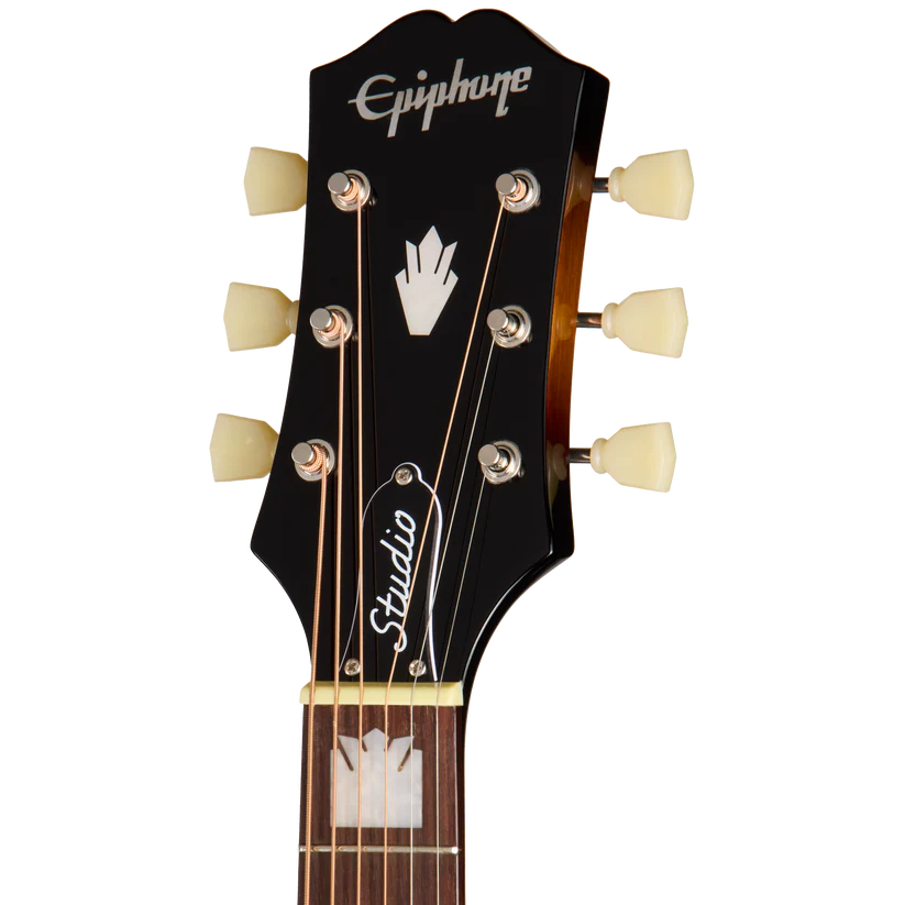 Epiphone J-200 Studio Acoustic-Electric Guitar - Vintage Sunburst
