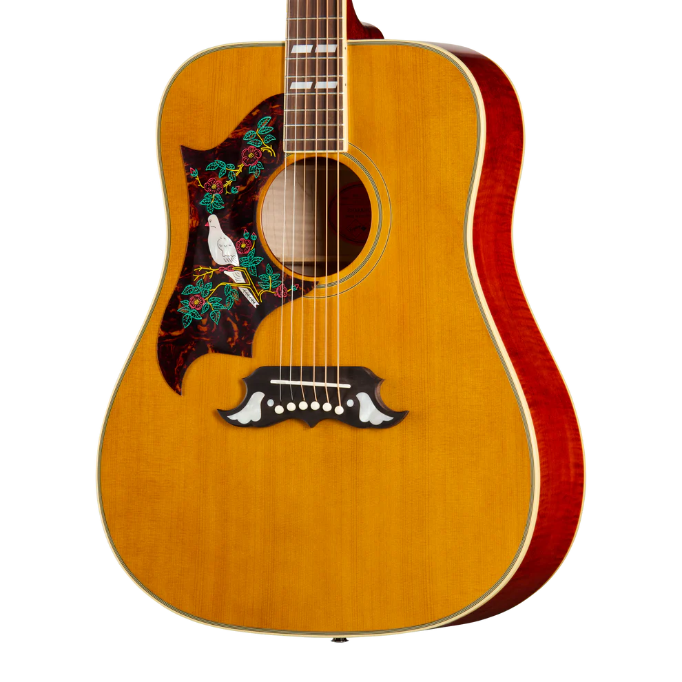 Epiphone 1963 Dove Reissue Left-Handed Acoustic-Electric Guitar - Natural