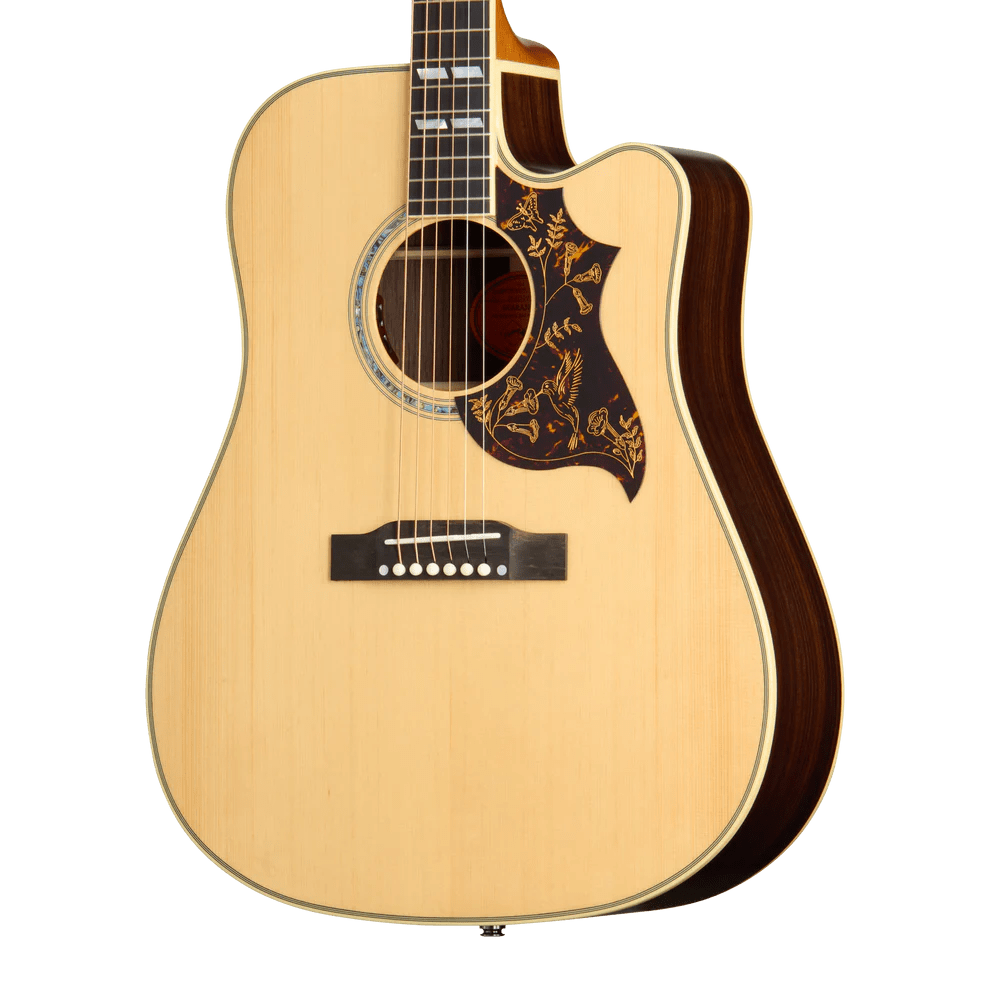 Epiphone Hummingbird Deluxe EC Acoustic-Electric Guitar - Natural