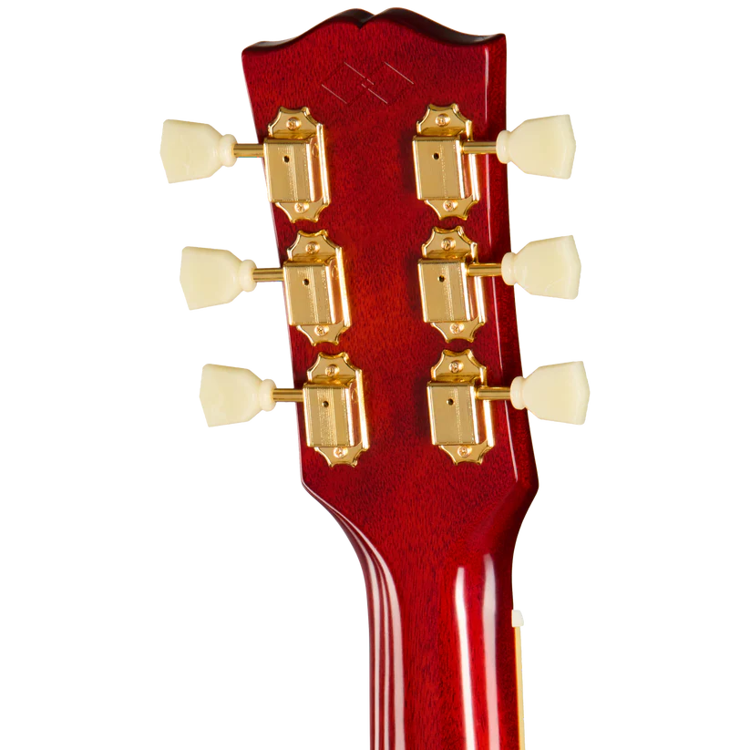 Acoustic-electric Guitar, Left-handed, with Spruce Top, Mahogany Back and Sides, Mahogany Neck, and Rosewood Fingerboard - Cherry Sunburst