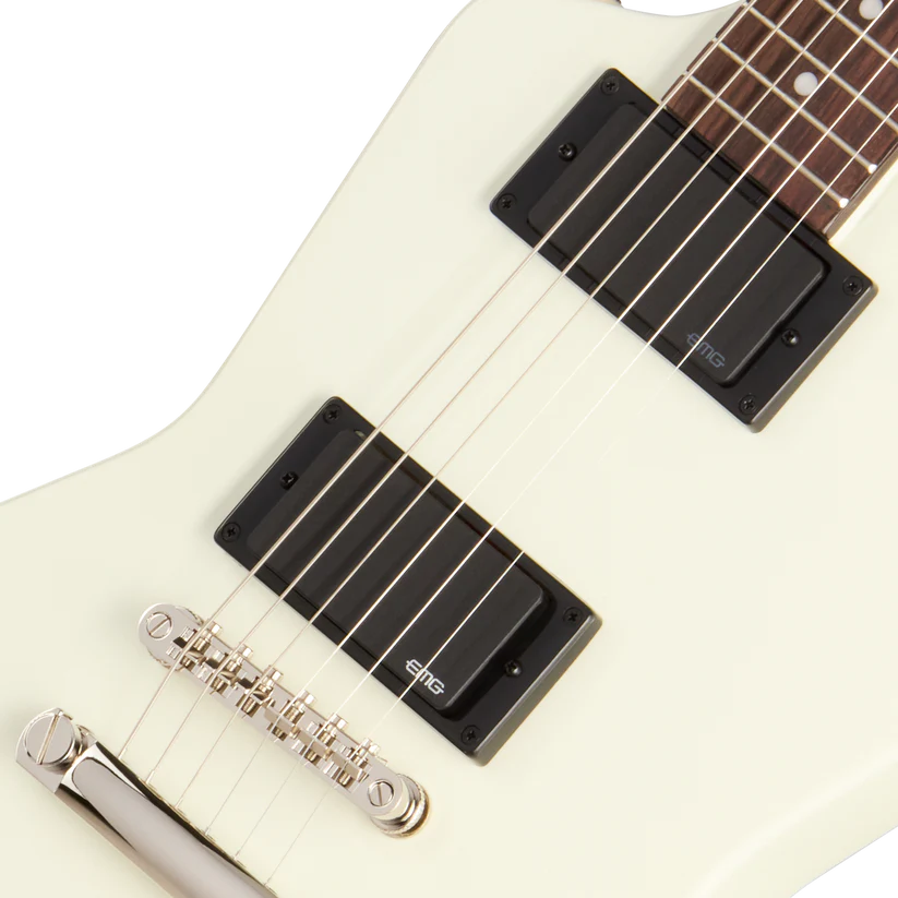 Epiphone Explorer 80s EMG Electric Guitar - Classic White