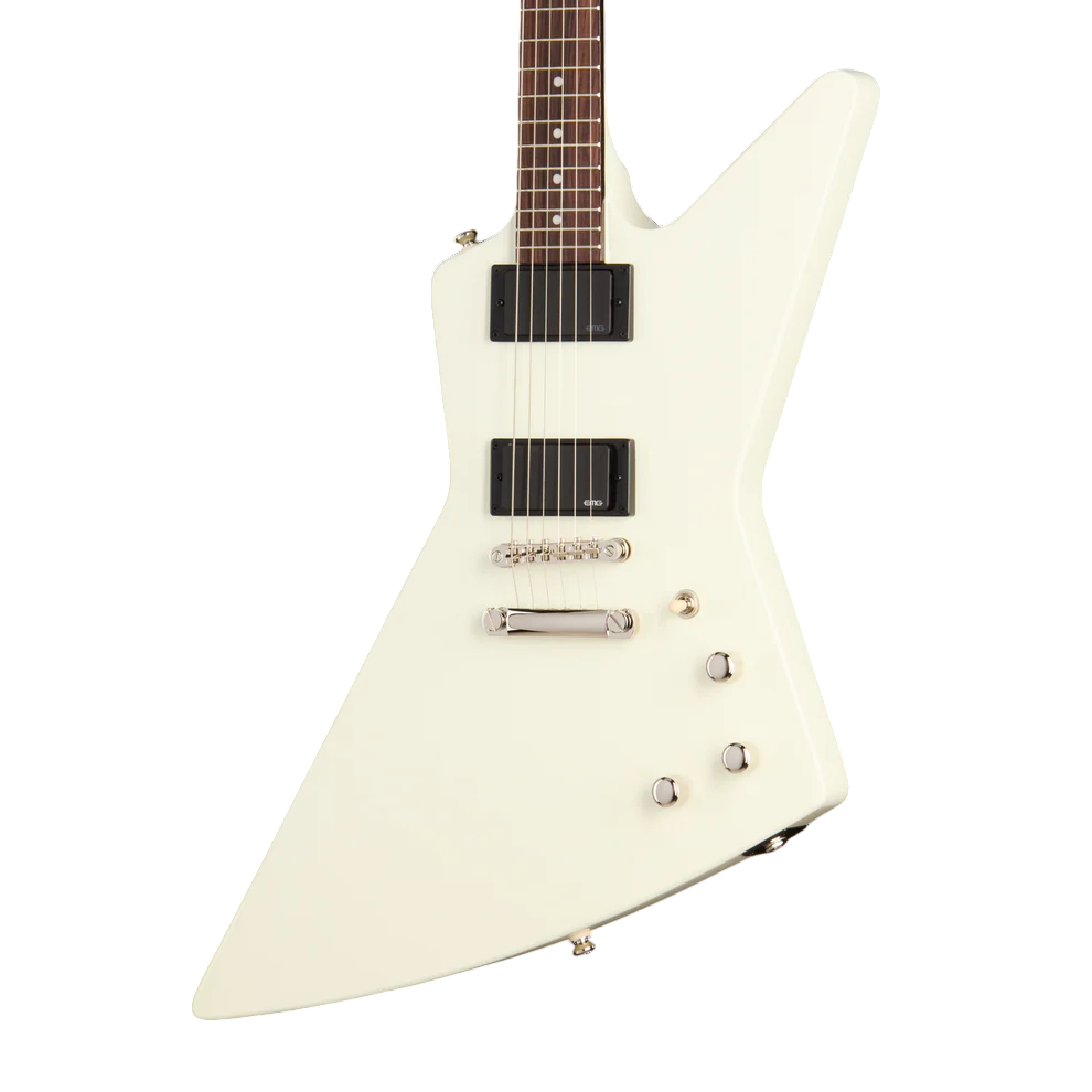 Epiphone Explorer 80s EMG Electric Guitar - Classic White