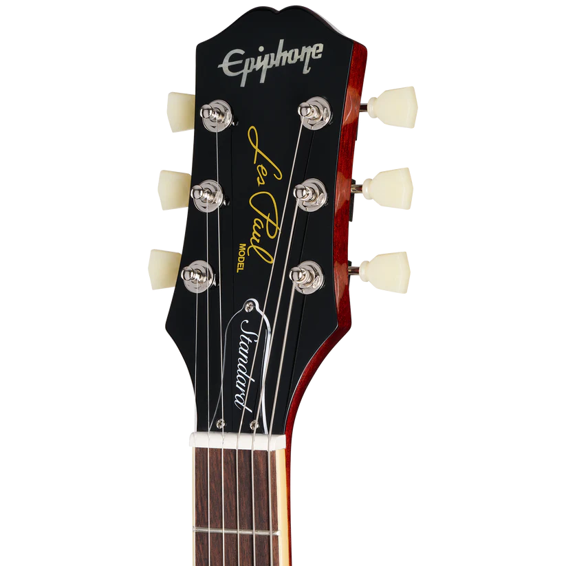 Epiphone Les Paul Standard 50s Figured Left-handed Electric Guitar - Washed Cherry Sunburst