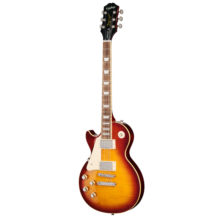 Epiphone Les Paul Standard 60s Figured Left-handed Electric Guitar - Iced Tea Burst