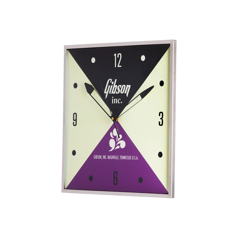 GIBSON LIFESTYLE GIBSON VINTAGE LIGHTED WALL CLOCK - GIBSON INC.